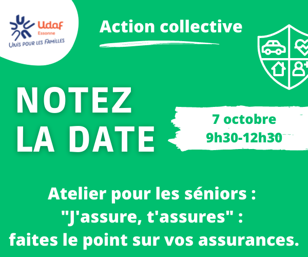 Notez la date semaine bleue j'assure t'assures