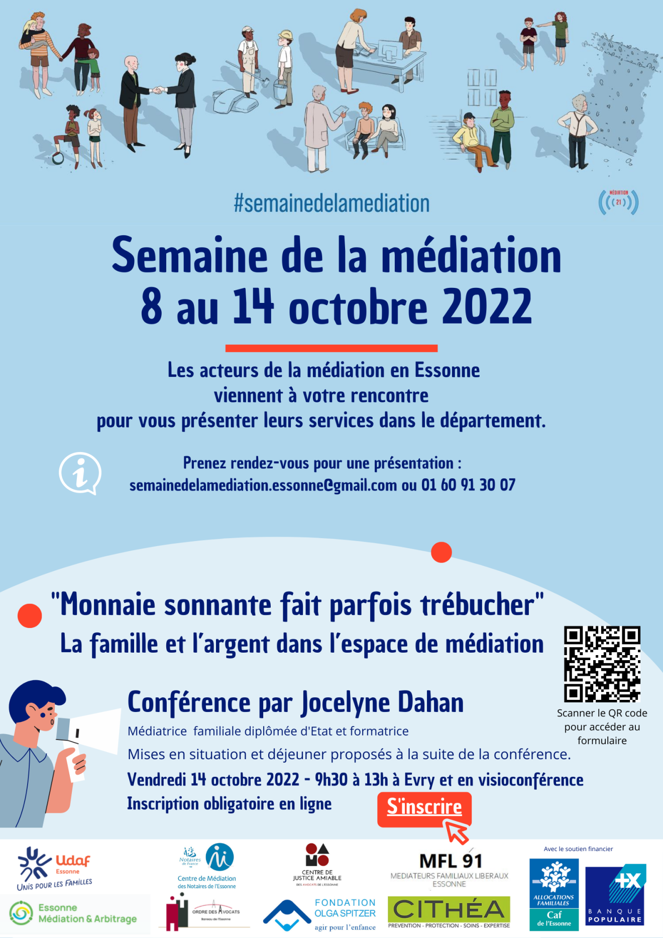 affiche semaine médiation 2022