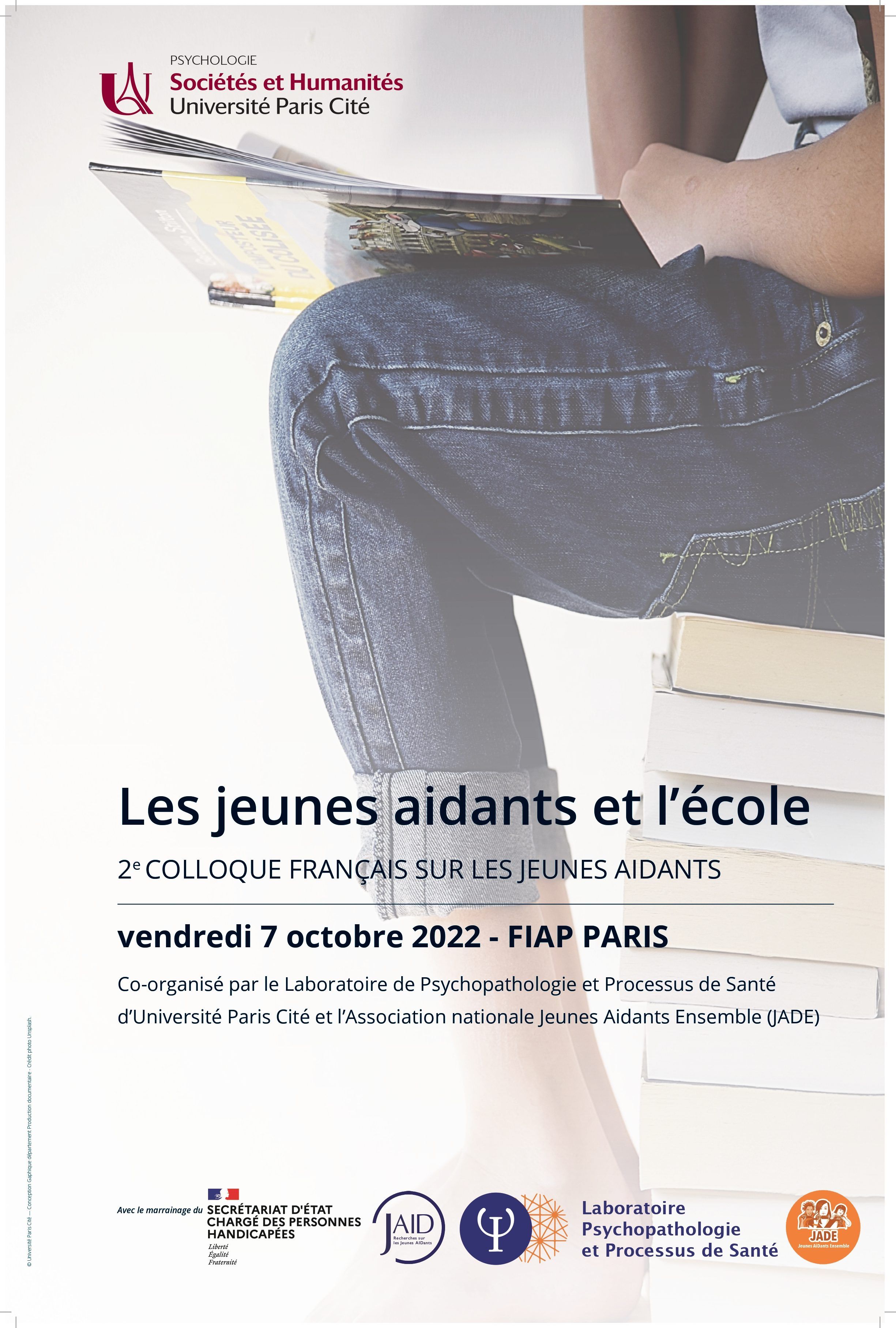 Coloque 2ème Colloque français sur les jeunes aidants - Udaf 91 Essonne