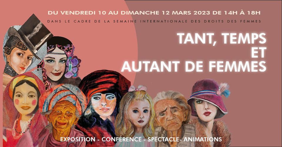 Semaine internationale des droits des femmes : ＂Tant, temps et autant de femmes＂ du 10 au 12 mars 2023