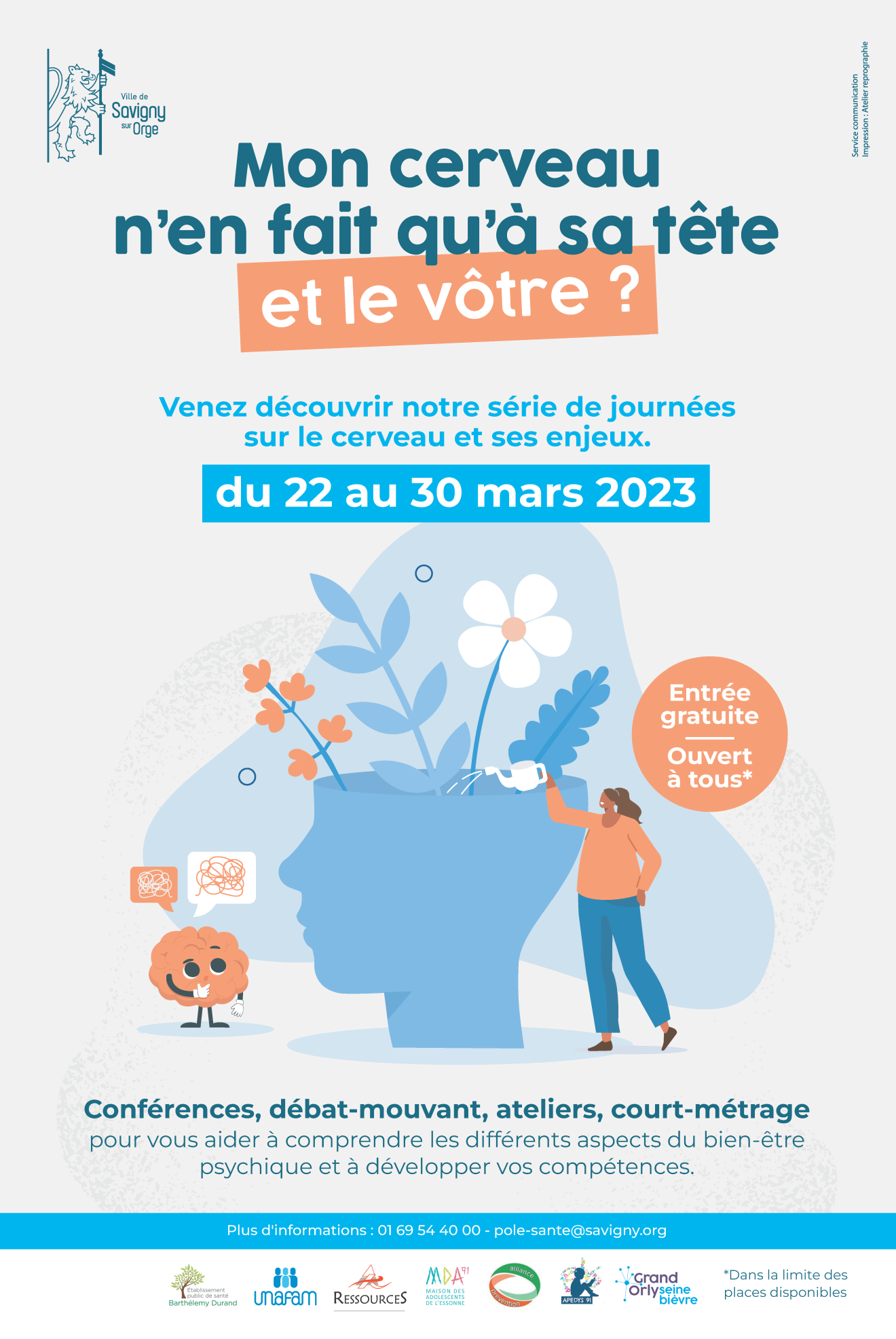 Semaine sur la santé mentale à Savigny-sur-Orge
