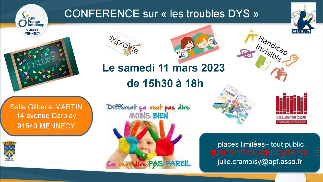Conférence sur ＂les troubles DYS＂