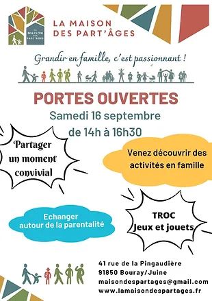 Journée portes ouvertes à la Maison des Part'Ages