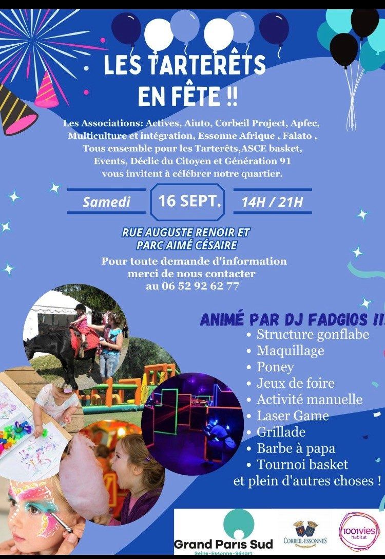 Les Tarterêts en fête - Association Actives
