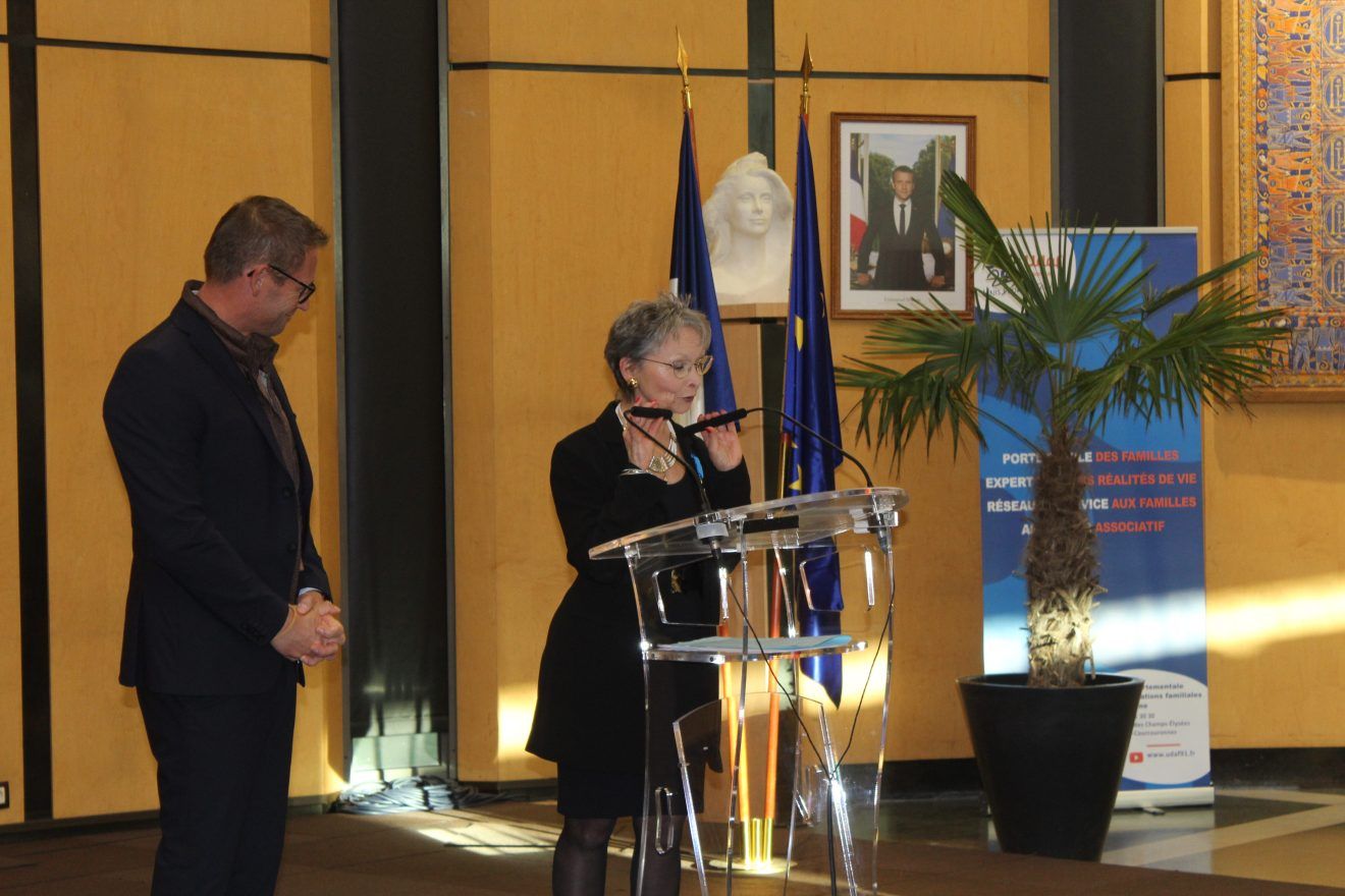Isabelle Gaillard, Présidente de l'Udaf, décorée de l'Ordre national du Mérite