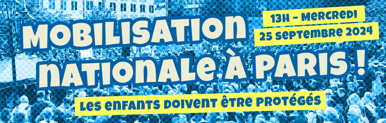 Mobilisation nationale à Paris le 25 septembre à 13h.
