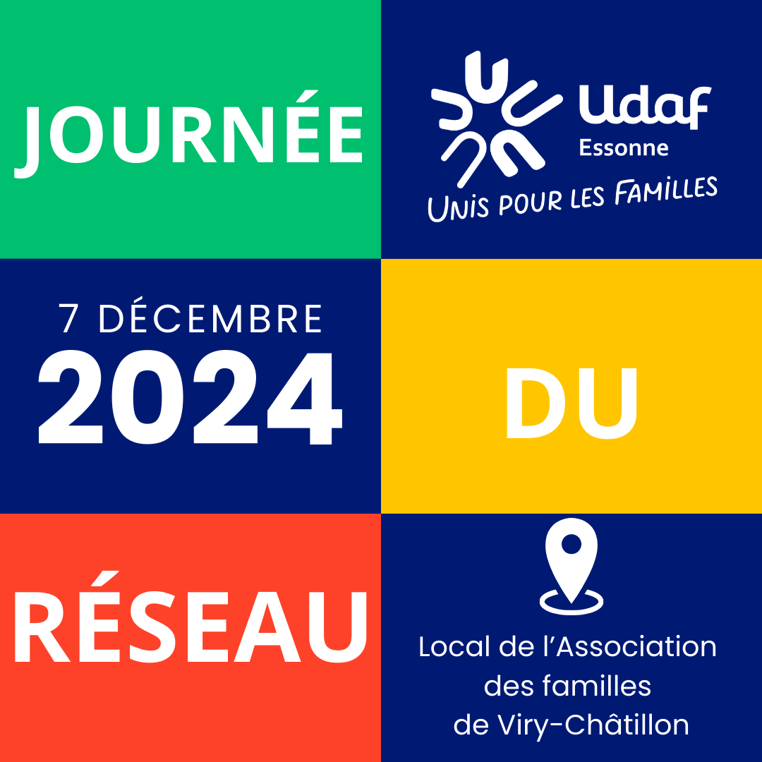 Retenez la date de la prochaine journée du réseau qui aura lieu le samedi 7 décembre 2024.