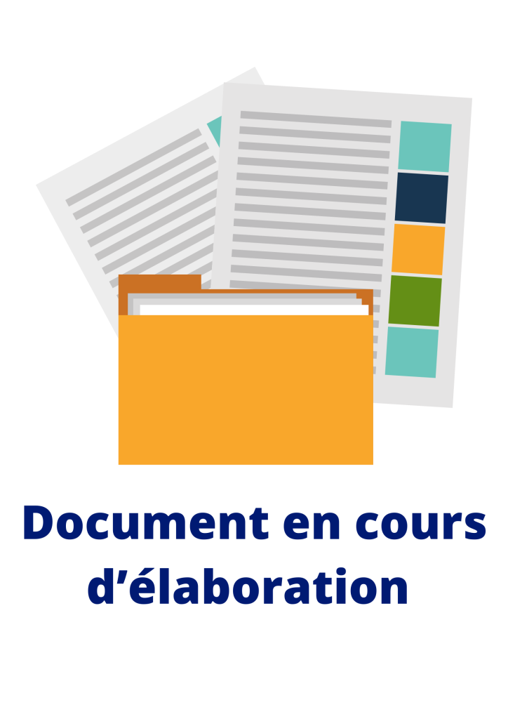 Document en cours d'élaboration