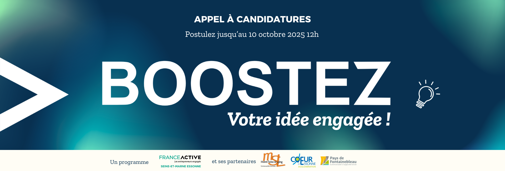 Nouvelle édition “Boostez votre idée engagée”