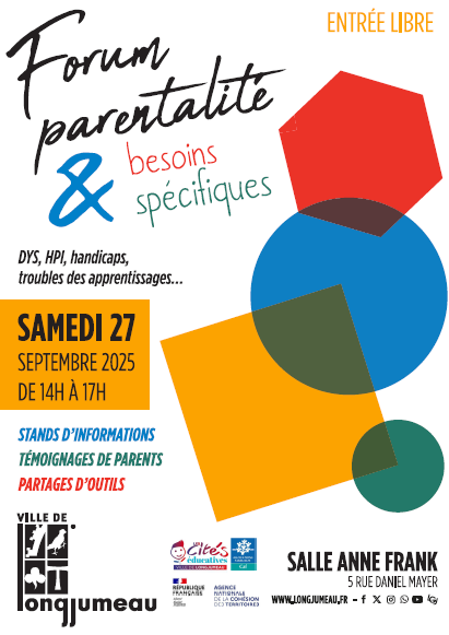 Forum parentalité et besoins spécifiques