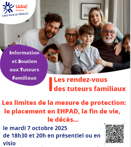 Rendez-vous des tuteurs familiaux - Octobre 2025