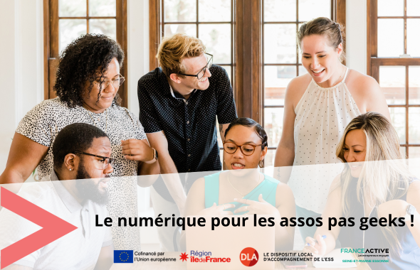 Accompagnement collectif DLA 91 : Le numérique pour les assos pas geeks !
