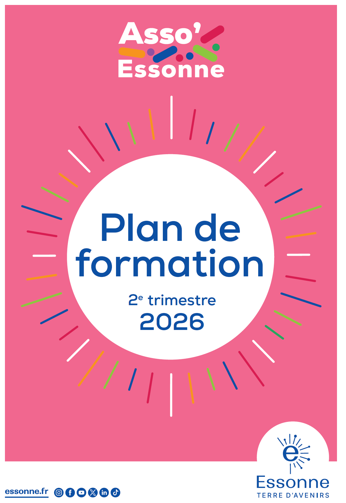 Programme de formation du 2ème trimestre du Conseil départemental