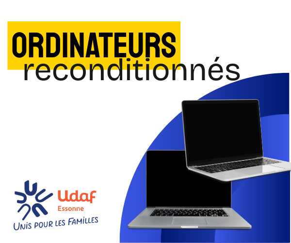 L’Udaf de l’Essonne propose des ordinateurs portables aux associations familiales