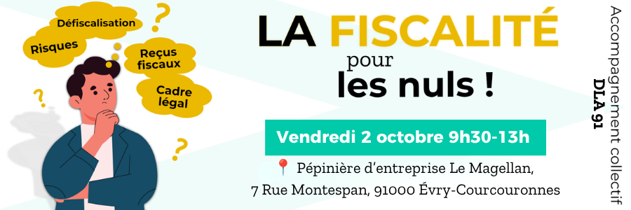 Formation “ La fiscalité pour les nuls ! ”