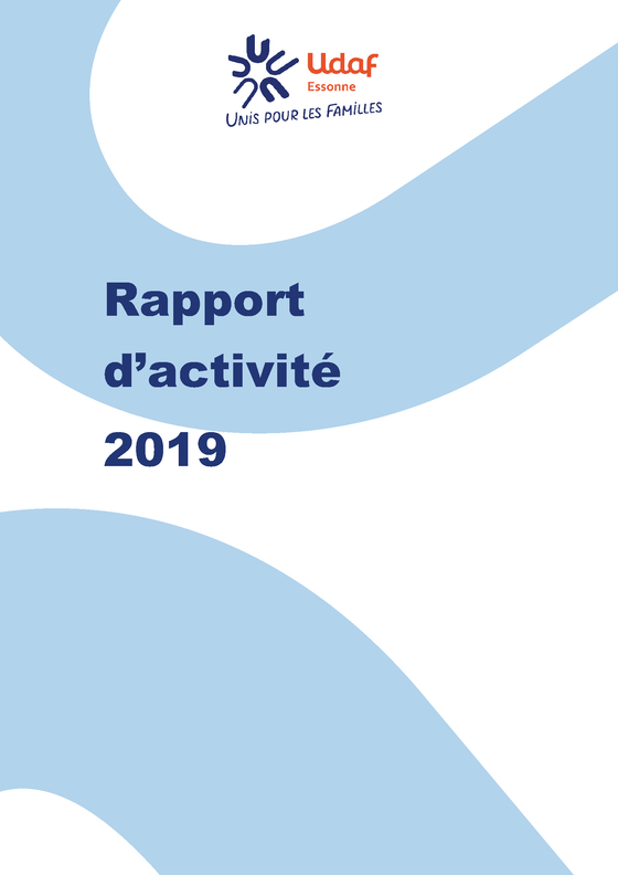 Une rapport activité 2019